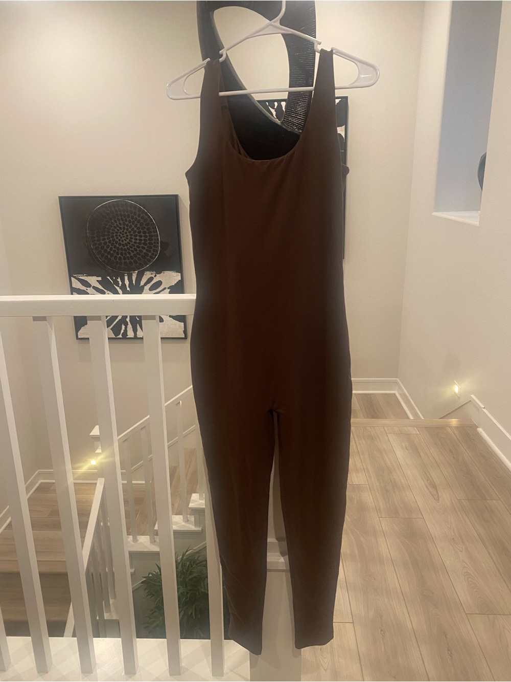 Maternity Bumpsuit Lucy brown Jumpsuit - Picture 3 of 3